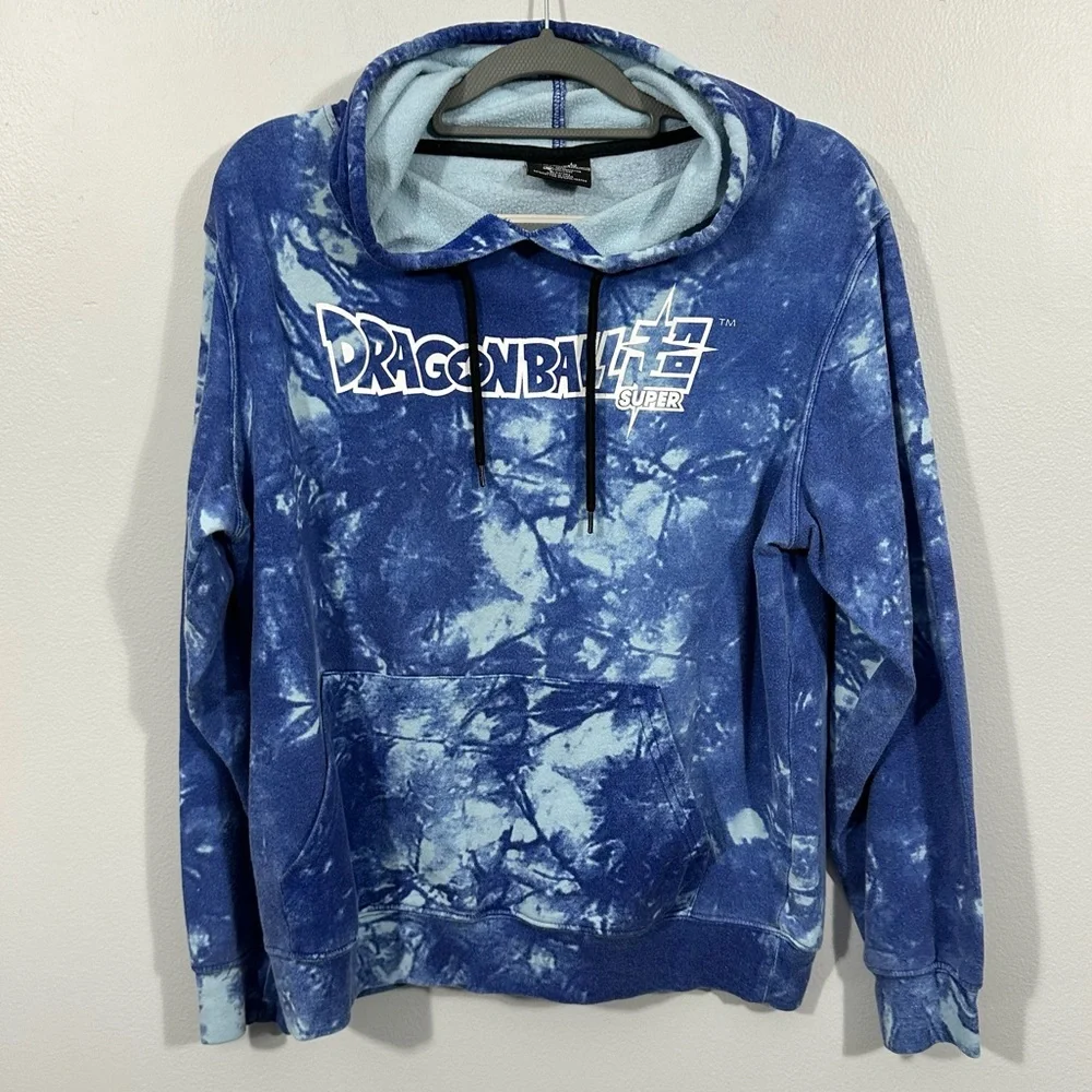Dragonball Z graphic tie-dye hoodie size small - Picture 3 of 6